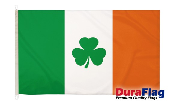 DuraFlag® Ireland with Shamrock Premium Quality Flag